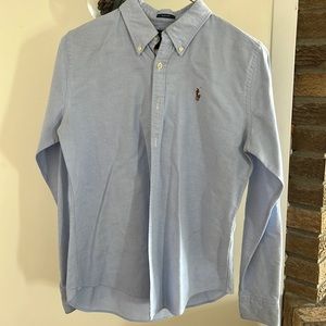 Ralph Lauren Size 8 Slim fit light blue